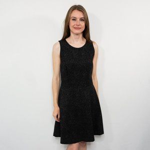 JOIE Glynnis Snakeskin Print Skater Dress